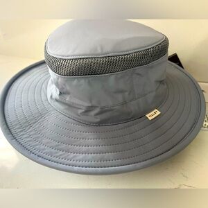 New Tilley Airflo Hat HT8011 Size S Blue Beach Fishing Outdoor Sun Safari Travel